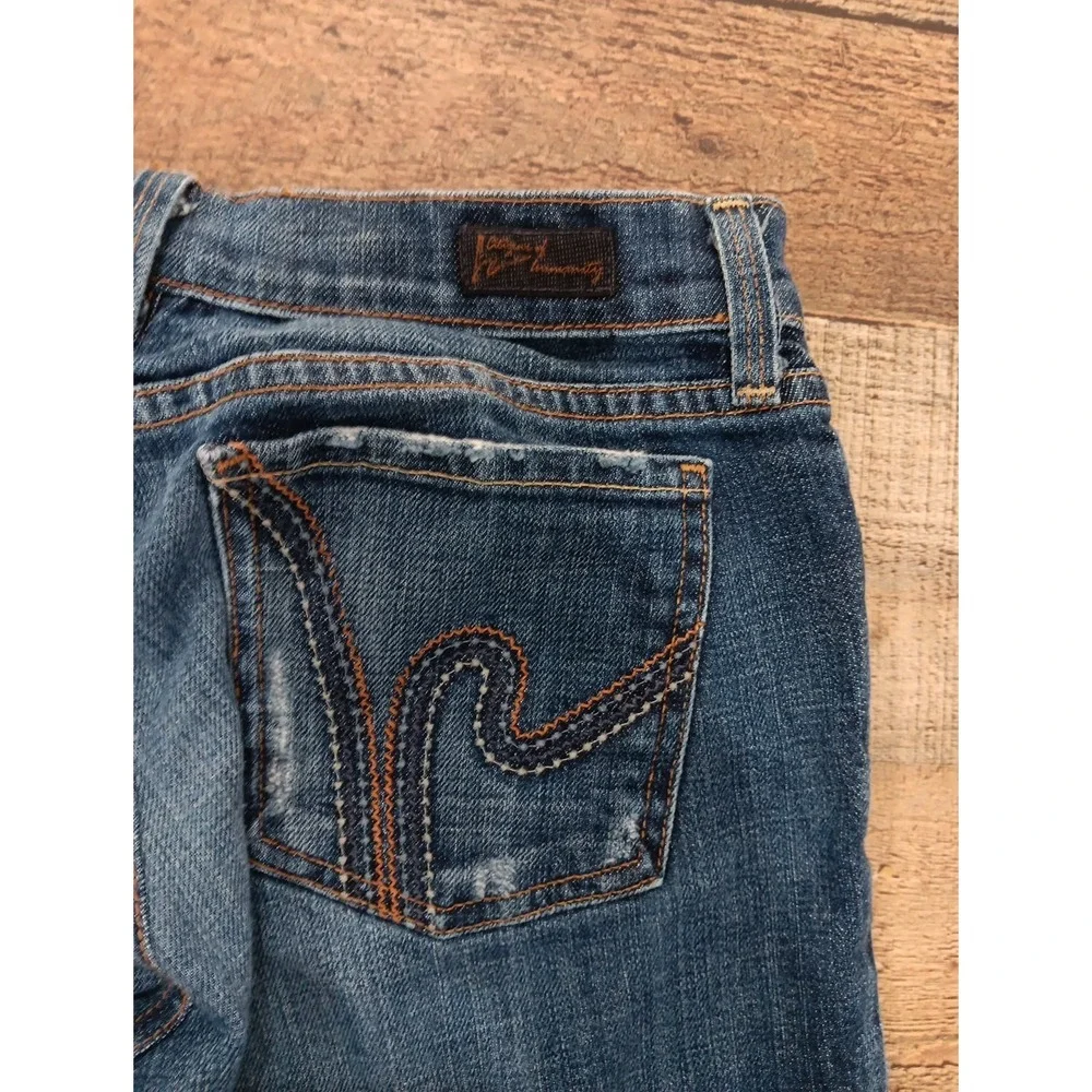 CITIZENS OF HUMANITY Ric Rac #108 Low Waist BootcutJeans 28 Denim (2549)